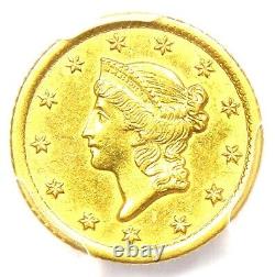 1852-O Liberty Gold Dollar New Orleans G$1 PCGS Uncirculated Details (UNC MS)