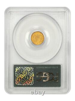 1853-o G$1 Pcgs Ms63 (ogh)