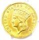 1854 Three Dollar Indian Gold Coin $3 Certified PCGS AU Details Rare Coin