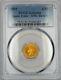 1855 $1 Gold Coin PCGS Genuine UNC Details Questionable Color (Very Choice)