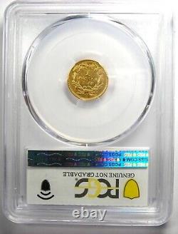 1855-O Type 2 Indian Gold Dollar (G$1 Coin) PCGS XF Details Rare O Mint