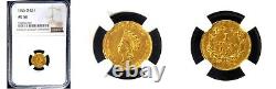 1855-o G$1 Au50 Ngc-pop 41-pq-gold Dollar