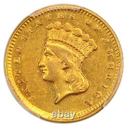 1856-d G$1 Pcgs Au58