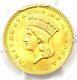 1862 Indian Gold Dollar G$1 Certified PCGS MS65 (BU UNC) $2,750 Value