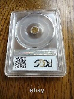 1871- Bg- 838 Pcgs Au 53, 25 Cent, 1/4 Dollar, California Fractional Gold, Round