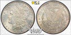 1878 7TF Morgan Silver Dollar $1 PCGS MS62 Feathers Reverse of 1878 Gold Shield