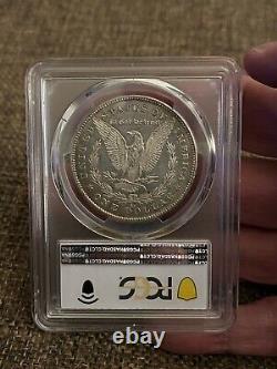 1878-cc Morgan U. S. Silver Dollar Pcgs Gold Shield Ms62