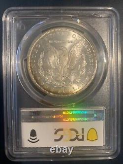 1884-CC Morgan Silver Dollar- PCGS- MS64- Gold Shield Blue Label-Toned