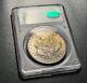 1887 Morgan Silver Dollar PCGS OGH Rattler MS63 CAC? Gold Toned