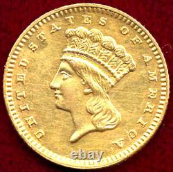 1889 G$1 IMPAIRED Gold Dollar++