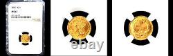 1889 G$1 Ngc Ms67-mintage 28,950-pq Gold Dollar