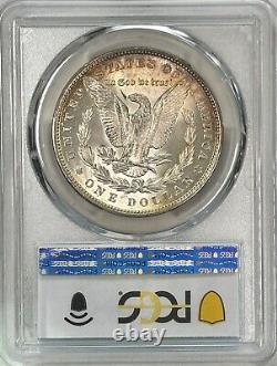 1889 Morgan Silver Dollar MS 65 PCGS Certified Very Lustrous Gentle Gold Tone