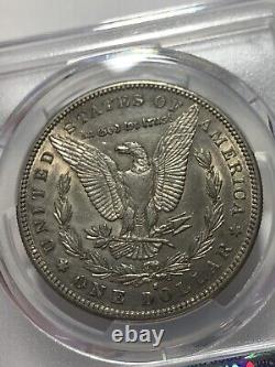 1889-S PCGS Gold Shield AU Details Morgan Silver Dollar Low Mintage 700,000 Coin