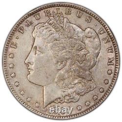1901 Morgan Dollar PCGS AU53 Silver Coin $1 Gold Shield Secure