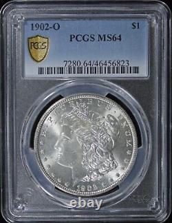 1902-O Morgan Silver Dollar GOLD SHIELD PCGS MS64 (2430776)