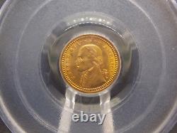 1903 S Louisiana Purchase JEFFERSON One Dollar GOLD $1 PCGS MS64 #468