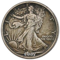 1916 50C Liberty Walking Half Dollar. PCGS Gold AU Details Cleaned SL0129