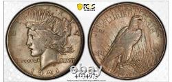 1921 High Relief Peace Silver Dollar PCGS Gold Shield XF 45 True View