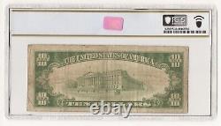 1928 $10 Dollar Bill Gold Certificate PCGS Banknote Very Fine VF 20 033A-RCHM