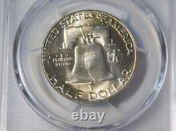 1951 Franklin Silver Coin Half Dollar Gold Shield Pcgs Graded Ms65