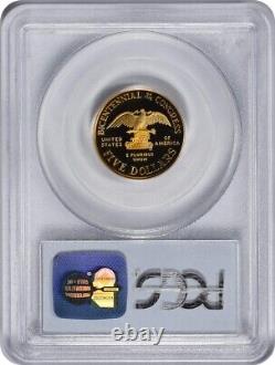 1989-W Congress $5 Gold Five Dollar Proof Commemorative PR69DCAM PCGS