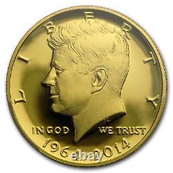2014-W 3/4 oz Gold Kennedy Half Dollar PR-70 PCGS (First Strike) SKU #96977
