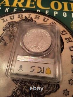 2021-P Peace Silver $1 Dollar PCGS MS69 First Strike 100th Annv Gold Shied