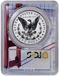 2023-S $1 Reverse Proof MORGAN DOLLAR PCGS PR70 FDOI Gold Gate Label Silver Coin
