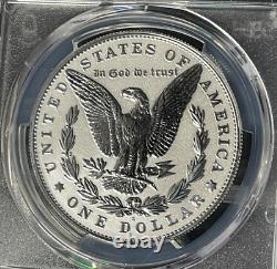 2023-S Morgan/Peace Silver Dollar 2-Coin Reverse Proof Set PCGS PR69 Gold Shield