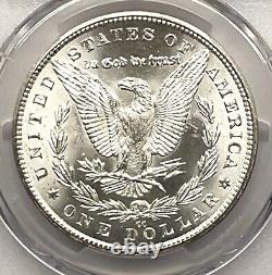 Blazing White 1883-CC Morgan Dollar PCGS Gold Shield MS64