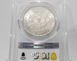 GOLD SHIELD / $475 VALUE! 1899-P Morgan Silver Dollar, PCGS MS-63