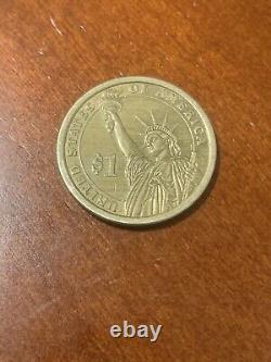 Rare Gold Martin Van Buren One Dollar Coin Mint Condition 1837-1841 (2008)